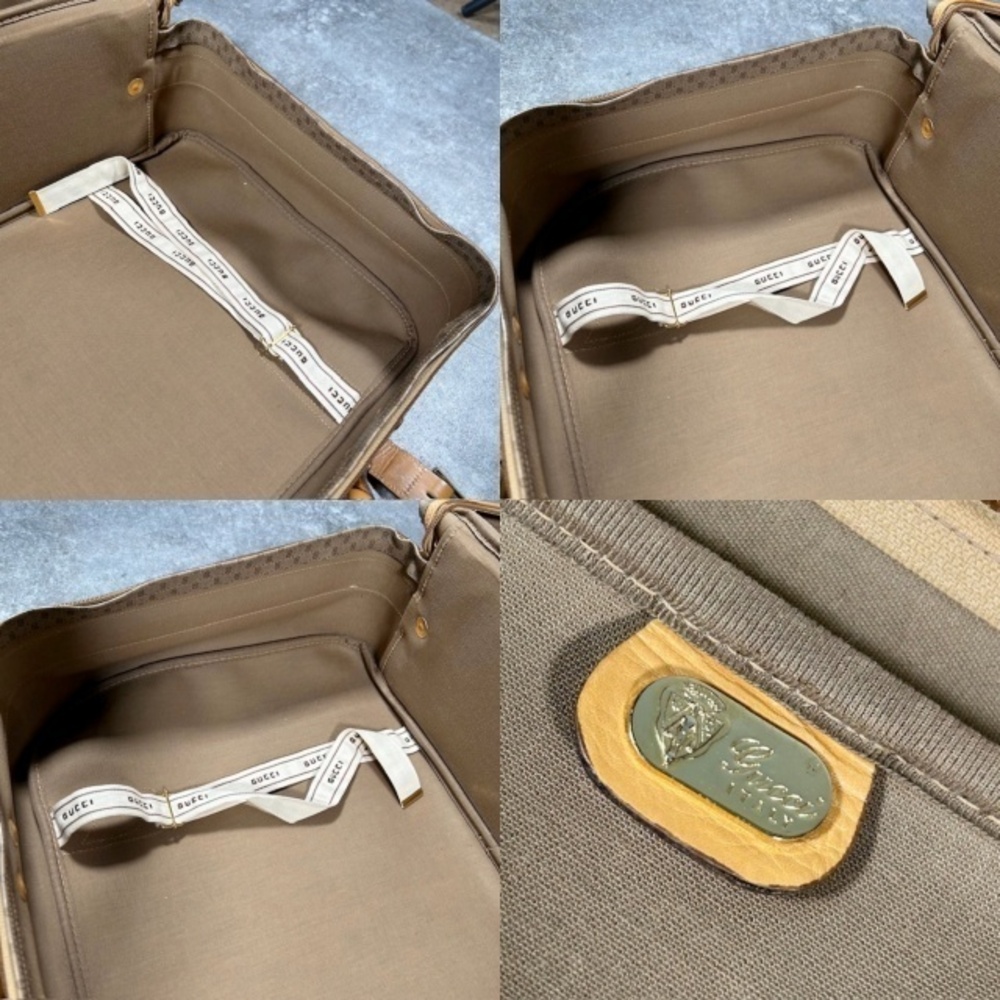 GUCCI Travel Case Bag GG AG - Picture 10 of 10